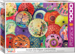 Pusle Eurographics Asian Oil-Paper Umbrellas 6000-5317, 67.6 cm x 48.9 cm, 1000 tk, mitmev&auml;rviline