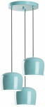 Valgusti lagi Opviq Yozgat N-1413 892OPV2103, E27, 3 x 40 W, t&uuml;rkiissinine v. / t&uuml;rkiissinine v., 40 x 40 cm
