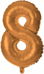 Fooliumist &otilde;hupall number 8, pronksiv&auml;rvi v.