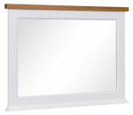 Peegel Galineo 05, rippuv, 97.5 cm x 73 cm, tamm v./valge v.
