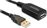 Juhe Delock USB / USB USB 2.0 A male, USB 2.0 A female, 20 m, must v.