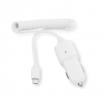 Auto laadija Blow, Apple Lightning, must