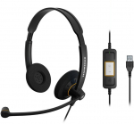 Juhtmega k&otilde;rvaklapid Sennheiser SC 60 USB ML, must v.