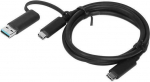 Juhe Lenovo, USB Type C/USB Type A, must v.