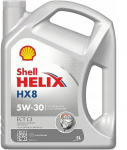 Mootori&otilde;li Shell Helix HX8 ECT C3 5W - 30, s&uuml;nteetiline, 5 l