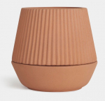 Lillepott Umbra, keraamiline, pruun