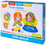 Juuksurikomplekt Smily Play Fryzjer Stylista, valge v./punane v./kollane v.
