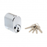 Lukusilinder Haushalt, skandinaavia t&uuml;&uuml;pi (ovaalsed), 32 mm, nikkel