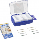 Graveerimisotsakute komplekt Dremel Glass Etching Set 682, 8 tk, 150 mm