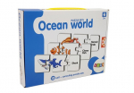 Hariv m&otilde;istatus Lean Toys Ocean World, mitmev&auml;rviline, 10 tk