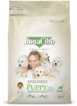 Kuiv koeratoit BonaCibo Hypoallergenic Puppy, lambaliha/riis, 3 kg