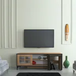 TV-laud Kalune Design Revival, tamm v., 150 cm x 42 cm x 54 cm