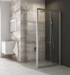 Du&scaron;isein Ravak Blix BLPS-100, 100 cm x 190 cm, alumiinium v./l&auml;bipaistev v.