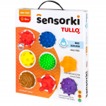 Sensoorne pall, kujundid ja v&auml;rvid Tullo Sensory Shapes, mitmev&auml;rviline, 8 tk