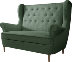 Diivan Aros Solid 39, roheline v., 90 x 150 cm x 103 cm