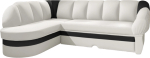 Nurgadiivan Benano Soft 17 & Soft 11, valge v., vasak, 180 x 250 cm x 85 cm