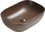 Vannitoa kraanikauss Mexen Rita 21084568, keraamiline, 45 cm x 32 cm x 13.5 cm, pruun