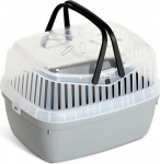 Puur n&auml;rilistele Panama Pet Transporter, 30 cm x 21 cm x 23 cm, l&auml;bipaistev v./hall v.