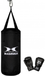 Poksikott Hammer FIT Boxing Set Junior, must v.