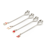 Dessertlusikas Homla Blane 804934, roostevaba teras, h&otilde;be, 4 tk