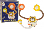 Vannim&auml;nguasi Lean Toys Cosmonaut Bear 11505, pruun v./valge v.