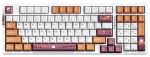 Juhtmevaba m&auml;nguklaviatuur VGN V98 Pro V2 Kailh Blueberry Ice Cream, Inglise (US), valge v./punane v./oranž v.