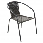Aiatool Patio Bistro Plus, must v., 60 cm x 52 cm x 73 cm