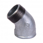 Torup&otilde;lv Jinan Meide G121, 45 &deg;, 1/2", malm/tsink