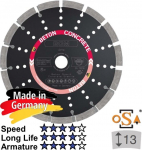 Teemantketas Samedia BGM, 300 mm x 25.4 mm x 2.8 mm
