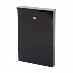 Postkast Glori Ir Ko PD955, must v., 24 cm x 5.5 cm x 35.5 cm