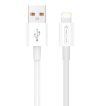 Kaabel Jellico B1, Lightning/USB Type A, 100 cm, valge v., 20 W