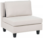 Mooduldiivan Beliani Unstad, helebeež, 76 x 76 cm x 72 cm