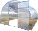Kasvuhoone Svajone, pol&uuml;karbonaat, 4 x 3 m, 4 mm, h&otilde;be v.