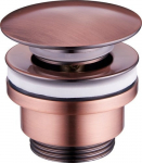 Vannikork valamute jaoks Mexen Klik-Klak, messing, 4 cm x 4 cm, &Oslash; 40 mm