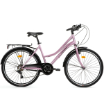 Jalgratas linna- Bisan Smile, 28 ", 17'' raam, h&otilde;be v./roosa v.