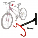 Seinale paigaldatav jalgrattahoidja, metall