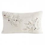 J&otilde;ulu dekoratiivne padjakate PSWA-344, kuld v./kreemjasvalge, 50 cm x 30 cm