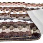 Vannitoamattide komplekt Mondex ZAC, mitmev&auml;rviline, 50 cm x 90 cm