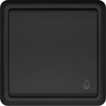 Helistamisnupp Vilma ST150, 1 sl., matt must v.