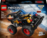 Konstruktor LEGO&reg; Technic Monster Jam&trade; Grave Digger&trade; tuli ja j&auml;&auml; 42219, 263 tk