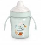 Tilaga tass Suavinex Wonderland 402789, 200 ml, 6+ kuud, plastik, m&uuml;nt (mint) v.