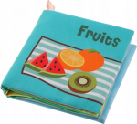 Beebi raamat Bocioland Fruits, 12 cm, EN, mitmev&auml;rviline