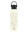 Termospudel Runbott Mii Florets, 0.6 l, kreemjasvalge/roosa v.