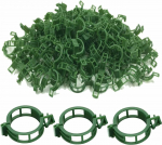 Taimede kinnitusr&otilde;ngad TG71407, 3.5 cm x 0.9 cm, 2.5 cm, plastik, roheline v., 100 tk