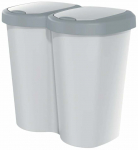 Sorteerimiskast Keden Compacta B Duo, 40L l, helehall v./tumehall v.