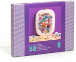 Tikkimise komplekt Djeco Atelier 58, mitmev&auml;rviline