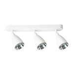 Valgusti lagi Light Prestige Campana Spot, GU10, 3 x 8 W, valge v.