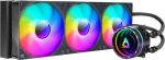 Veejahuti protsessorile AZZA Blizzard PRO 360 ARGB, 394 mm x 121 mm