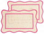 Lauamatt Homla Viento 244102, 45 cm x 30 cm, 2 tk, Roosa v./Pruunikas v.