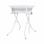 Kokkupandav beebivann, koos statiiviga BabyTrold, valge v., 80 cm